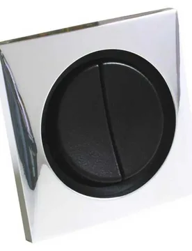Double Switch Chrome 60 x 60 mm unisex - Plastimo - FashionsVida