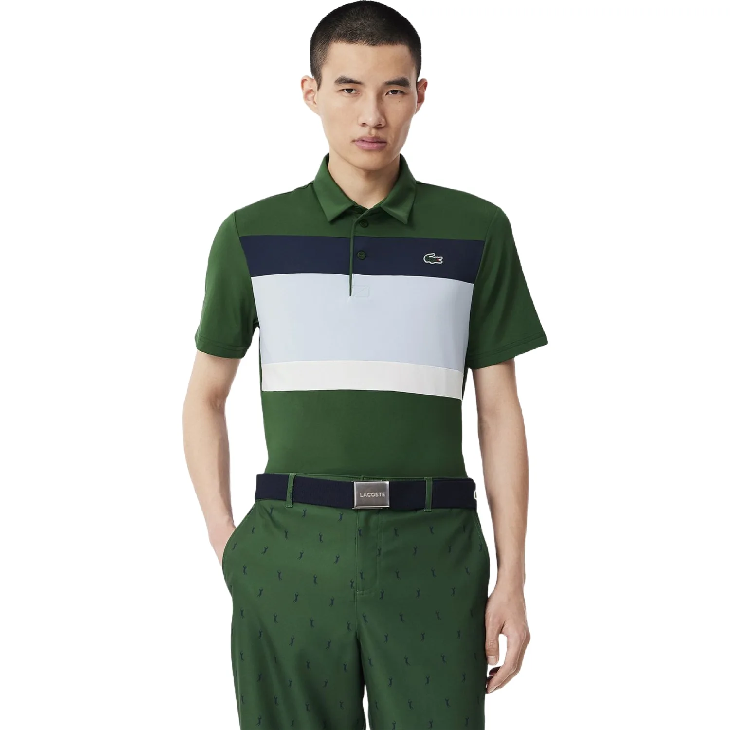 LACOSTE Polo Color Block, gruen xxl - Lacoste - FashionsVida
