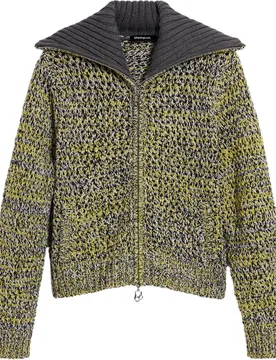 Jersey de mujer cremallera punto - Desigual - FashionsVida
