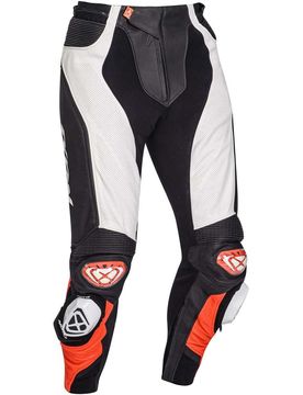 Pantalone in Pelle VENDETTA EVO PT Nero Bianco Rosso taglia 2XL