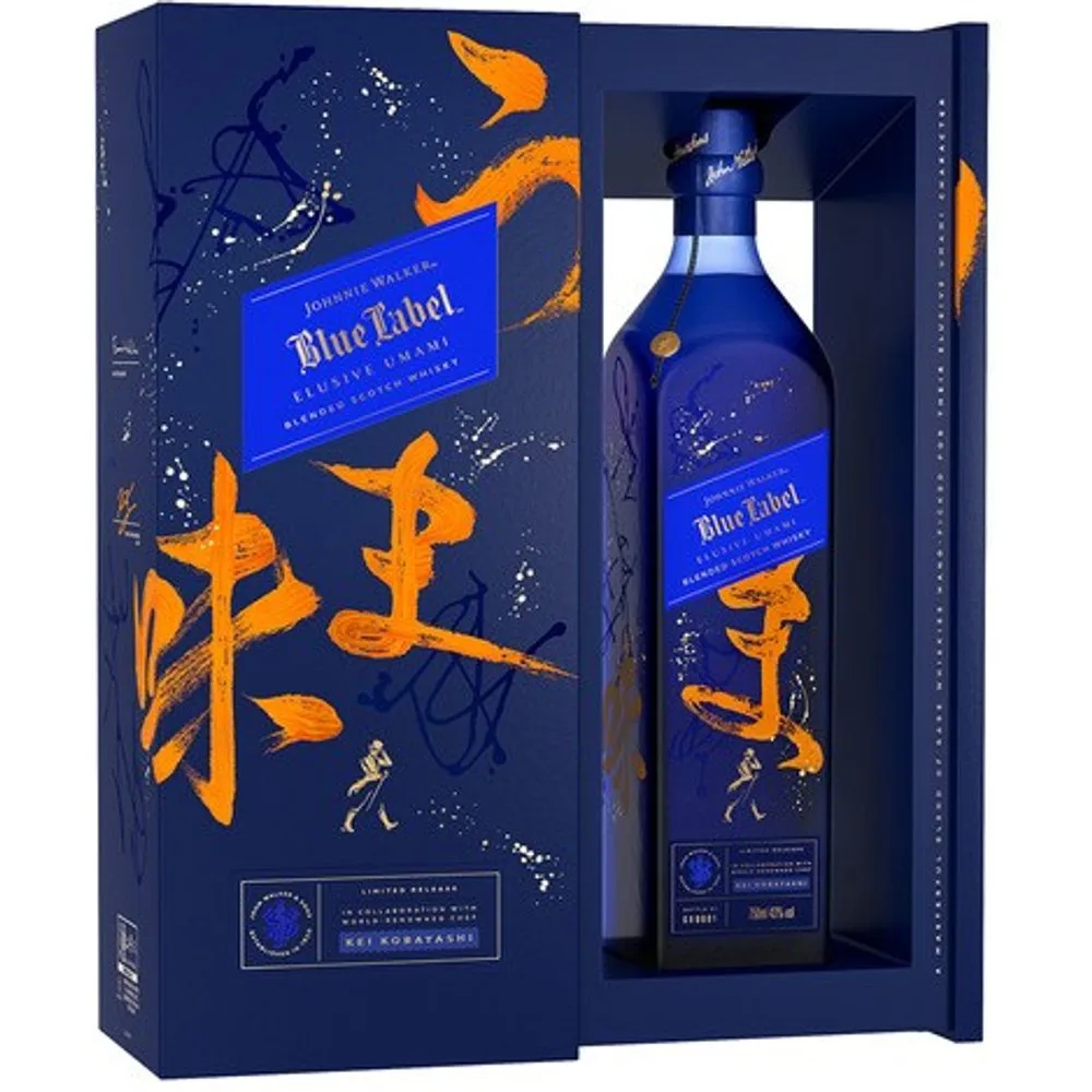 Estuche whisky escocés Blue Label Elusive Unami - Johnnie Walker - FashionsVida