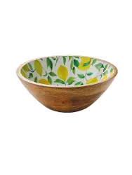 Schüssel 30cm LEMON MANGO Gelb/Gruen bunt baby