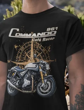 EY N.orton Commando 961 T Shirt Cafe Racer Motorcycle Tee Classic British Twin Rider Graphic Top For N.orton Fans Ohlins Bre - Aliexpress - FashionsVida