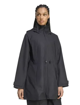 Adidas Parka City Rain Black M - Adidas - FashionsVida