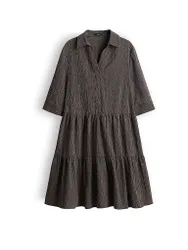 Opus Midikleid WOTILLI marrón 42