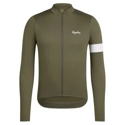 Maglia A Maniche Lunghe Core Thermal Kalamata / White Alyssum