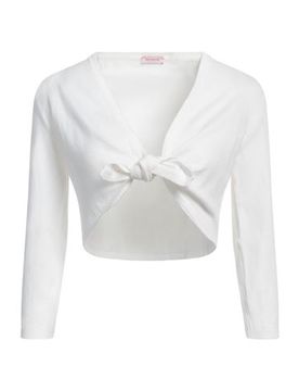 Bolero Mujer Blanco 40 Mujer