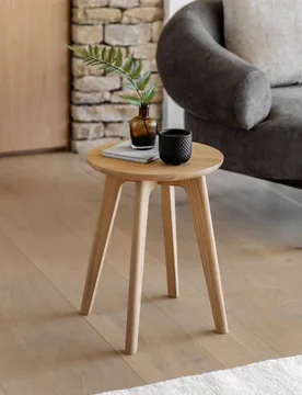 Gallery Direct Nord Side Table Oak - Gallery Direct - FashionsVida