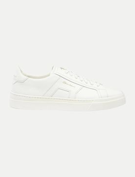 Sneaker aus Kalbsleder DBS2 Weiß 9