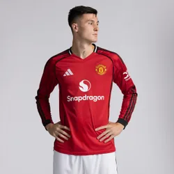Manchester United 25/26 Home Long Sleeve Jersey M