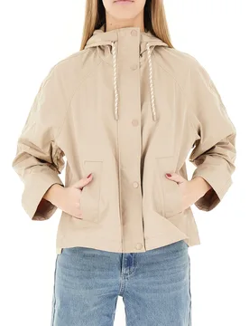 Giubbino con cappuccio BEIGE 42 - Pennyblack - FashionsVida