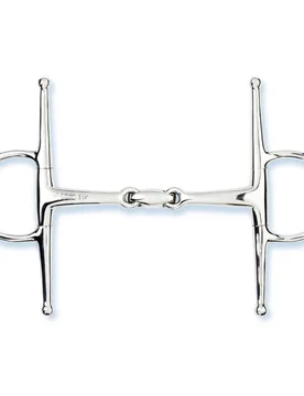 Schenkeltrense Easy Control doppelt gebrochen 14,5 cm - Stübben Steeltec - FashionsVida