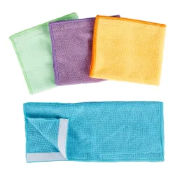 Besenbezug-Set, 4 Stück mehrfarbig