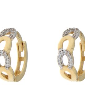 Orecchini Donna Oro Bianco Giallo GL101969