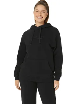 Logo Oth Hoodie Performance Black S Women - Asics - FashionsVida