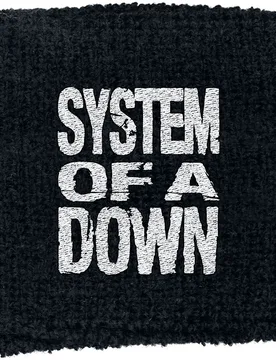 Schweißband - Logo - schwarz - Lizenziertes Merchandise! - Unisex - unisex - System Of A Down - FashionsVida