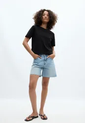 B01 2er-Pack Basic-T-Shirts im Regular-Fit Schwarz L