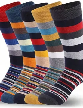 Pares de calcetines de media caña para hombre, adecuados para uso diario - Shein - FashionsVida