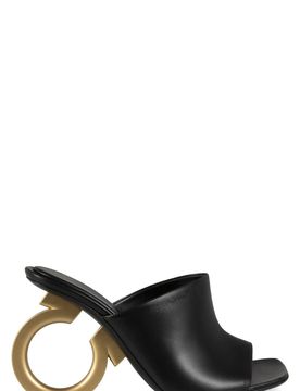FERRAGAMO Astro Leather Mules