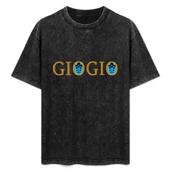 GIOGIO T-Shirt Vintage Style Printed Top