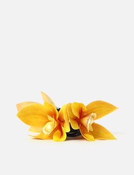 Misako Keiko barrette fleur Jaune