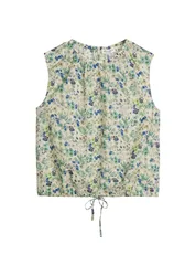 Woven Blouses Sleeveless female