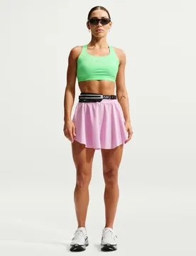 Swift High-Support Lightly Lined Damen Tanktop, grau US: M