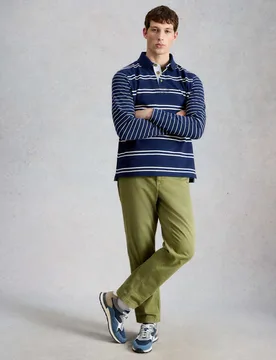 Regular Fit Pure Cotton Chinos Green male - White stuff - FashionsVida