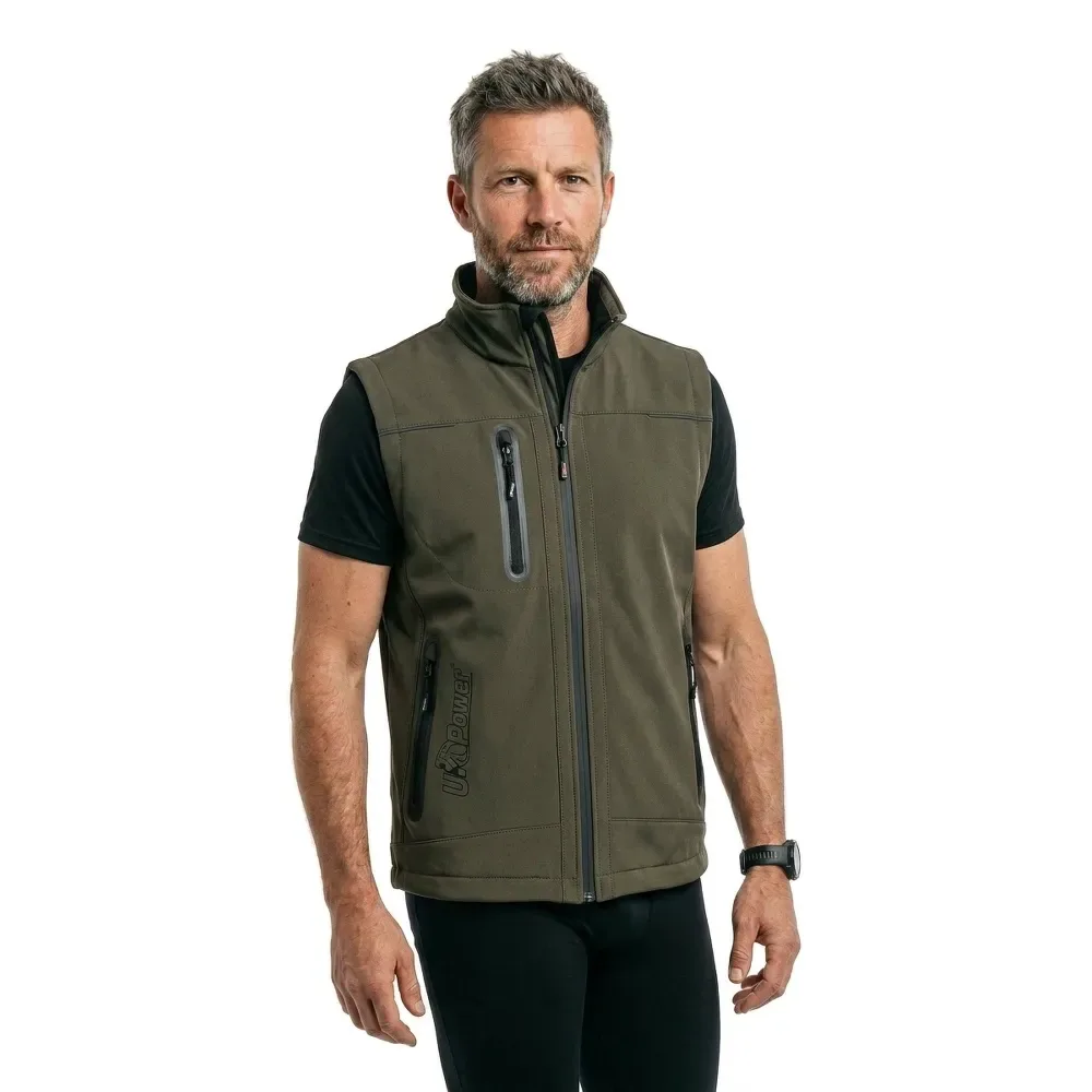 Gilet Universe Dark Green 2XL - U-Power - FashionsVida