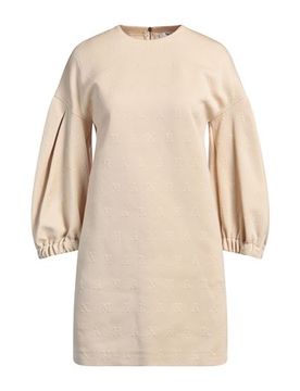 Mini-Kleid Damen Beige 30,32,34,36,38,40,42 Damen