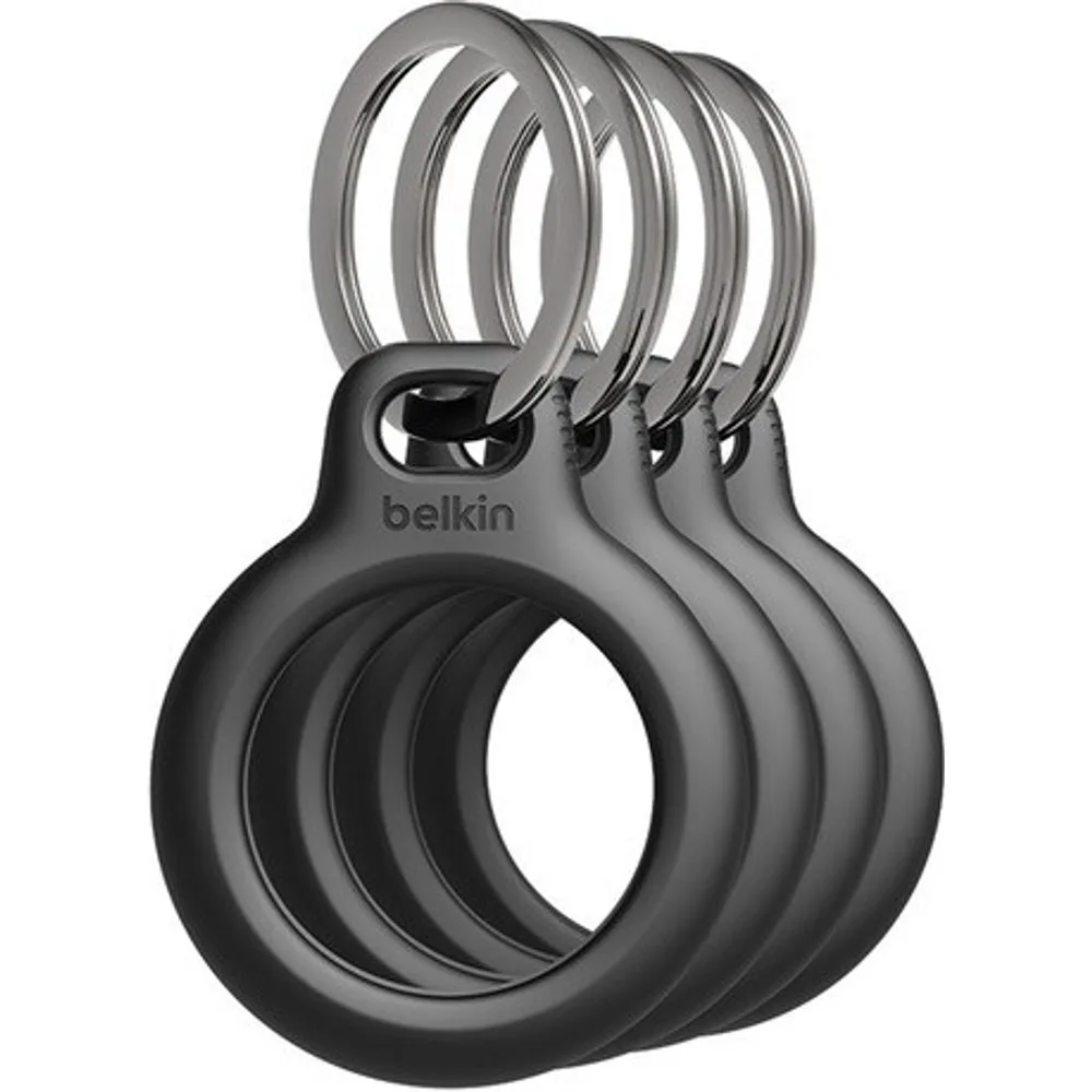 Soporte seguro Secure Holder con llavero para Airtag - Pack de 4 - Belkin - FashionsVida