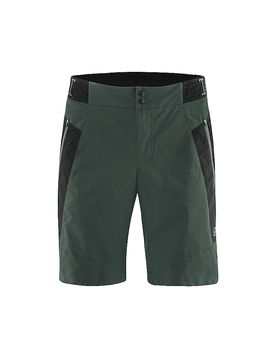 Löffler Pantalón corto de ciclismo para hombre Voyage-E-CSL verde oscuro 56