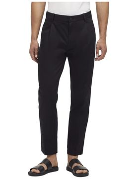Pantalone nero sateen stretch cropp K10K110965