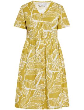Usha Vestido lima / blanco