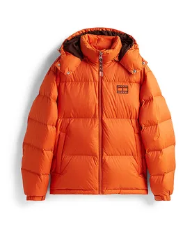 Piumino trapuntato ALASKA arancione S - Tommy Jeans - FashionsVida