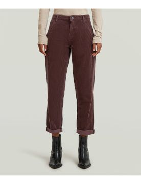 Para mujer. D25257-E169-C074 Pantalón Kate Boyfriend Chino (30/30), Casual, Algodón