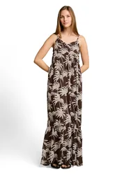 Flowy maxi dress female