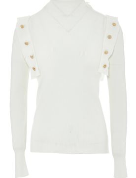 NAEMI Jersey dorado / blanco