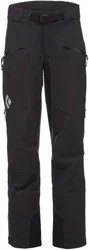Wasserdichte, atmungsaktive Hose W Recon Stretch Ski Pants Black für Damen Größe L schwarz