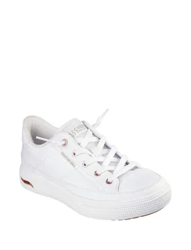 Women's Arch Fit Arcade - Meet Ya There Trainers in White Size: 8 - White - Size: 8 - Skechers - FashionsVida