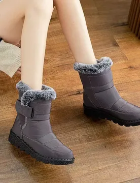 Winter fashion insulated warm snow boots with thick soles anti-slip properties available large sizes ranging from 36 to 45 - Aliexpress - FashionsVida
