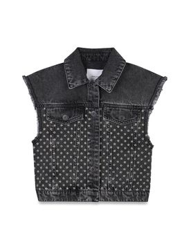 Sleeveless Mini Jacket for Girls