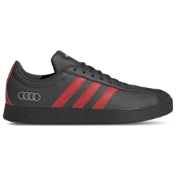 VL Court Men's Sneakers - Black - Size 9 - Leather - Black - Size: 9