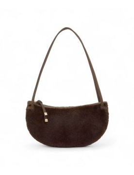 Para mujer. 2002359044 Bolso de hombro Halfmoon (OSFA), Casual, Piel