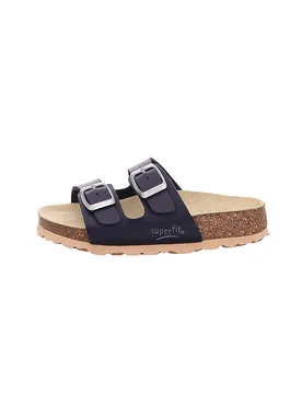 Kinder Hausschuhe - Pantoffel dunkelblau 30 baby - Superfit - FashionsVida
