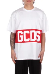 GCDS T-shirt e Polo White red