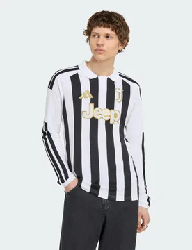 Maglia a maniche lunghe Home Juventus 26/27 S White / Black - Adidas - FashionsVida