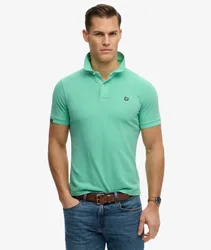 Superdry Herren Vintage Destroy Polohemd Green - Größe: XL
