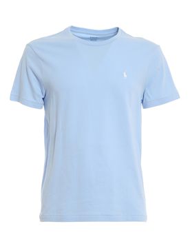T-shirt con logo ricamato
