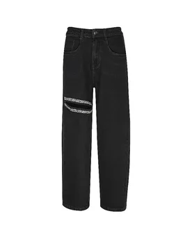 Nome prodotto: Jeans Balloon Fit PETITE DIAMOND nero M - Karo Kauer - FashionsVida